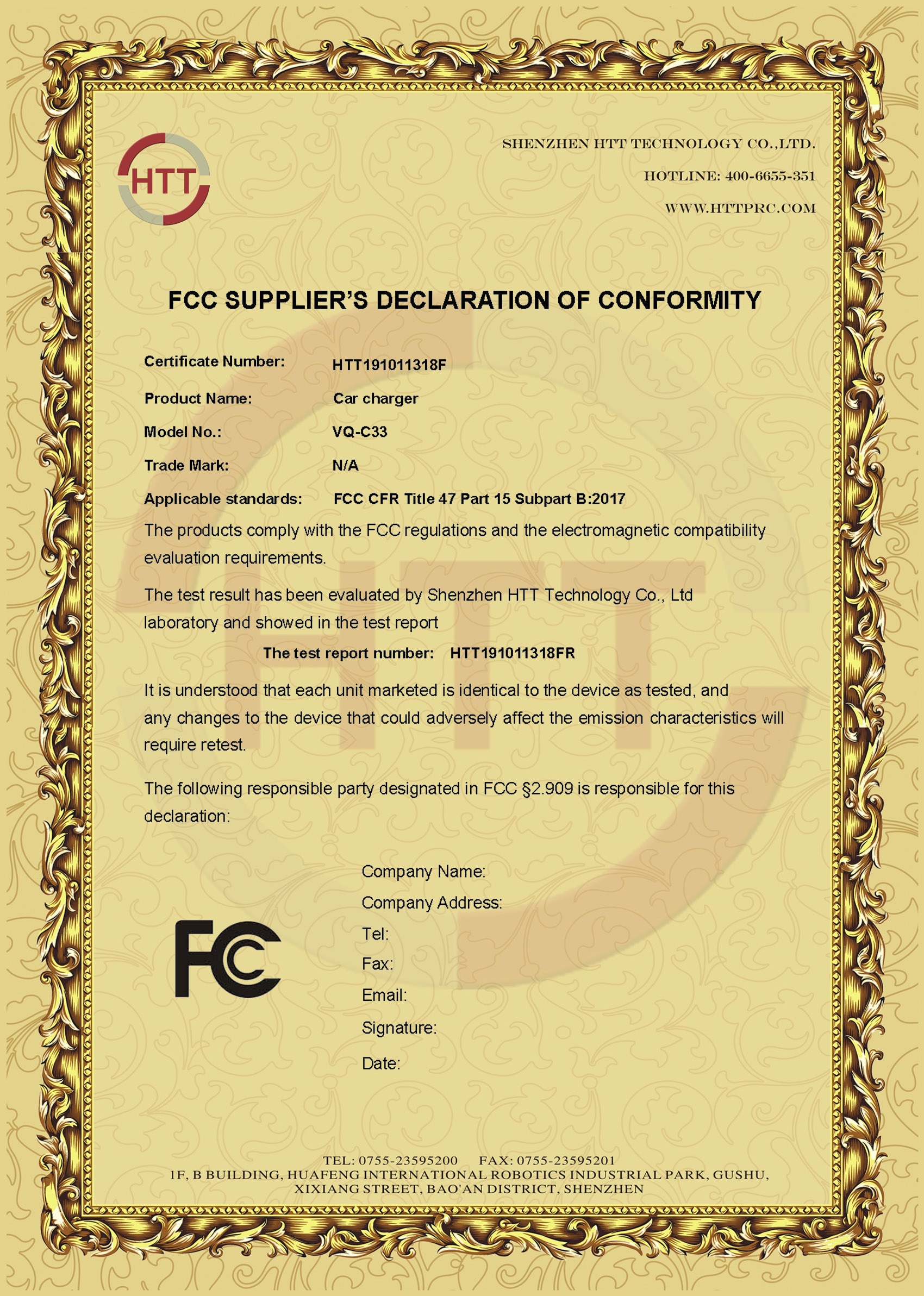 Certifications and Quality Assurance